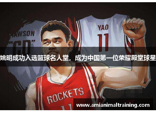 姚明成功入选篮球名人堂,成为中国第一位荣耀殿堂球星